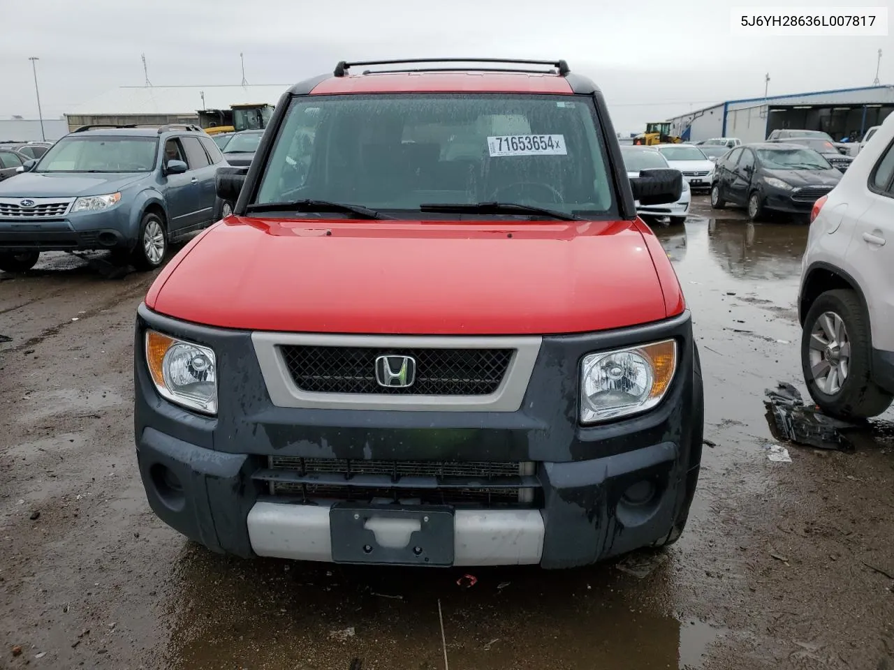 2006 Honda Element Ex VIN: 5J6YH28636L007817 Lot: 71653654