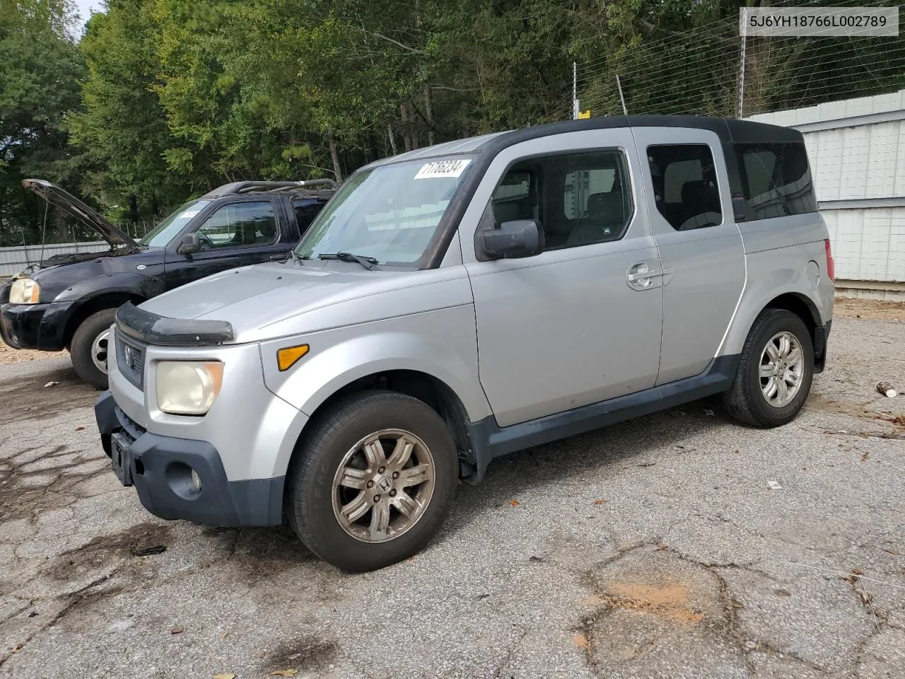 2006 Honda Element Ex VIN: 5J6YH18766L002789 Lot: 71786234