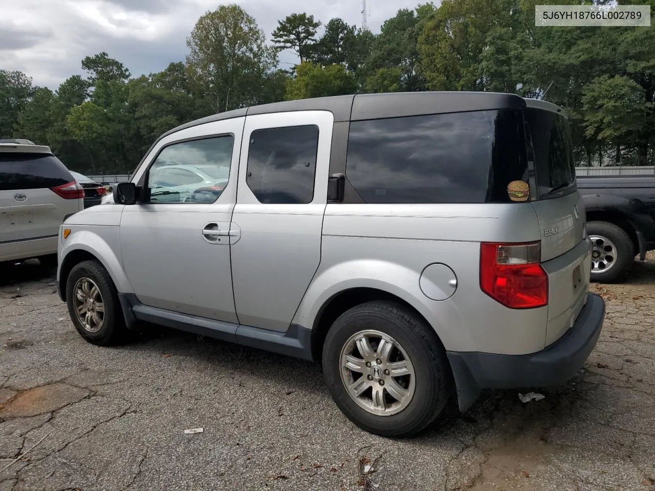 2006 Honda Element Ex VIN: 5J6YH18766L002789 Lot: 71786234