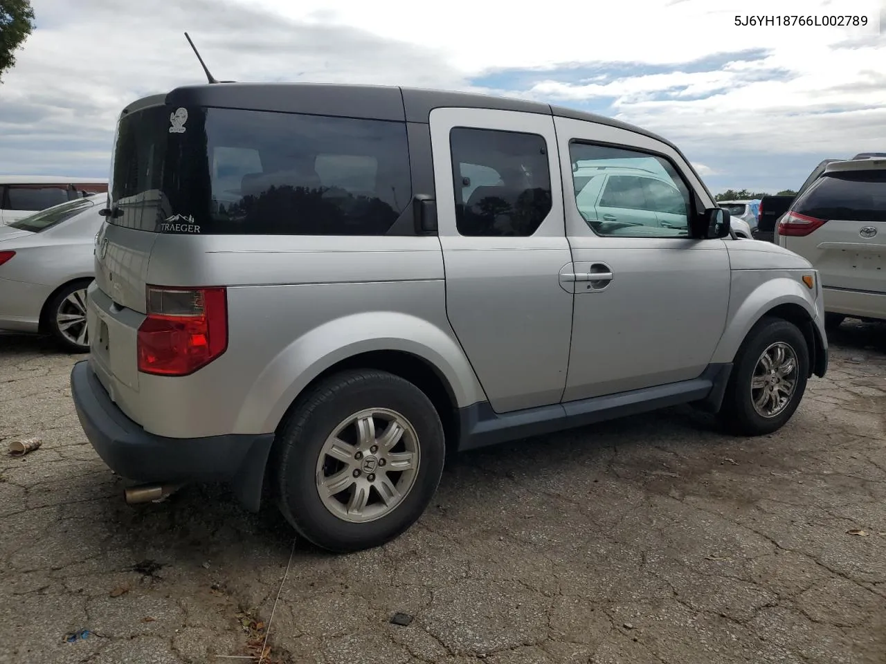 2006 Honda Element Ex VIN: 5J6YH18766L002789 Lot: 71786234