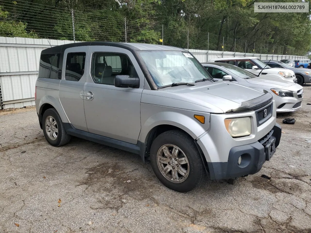 2006 Honda Element Ex VIN: 5J6YH18766L002789 Lot: 71786234