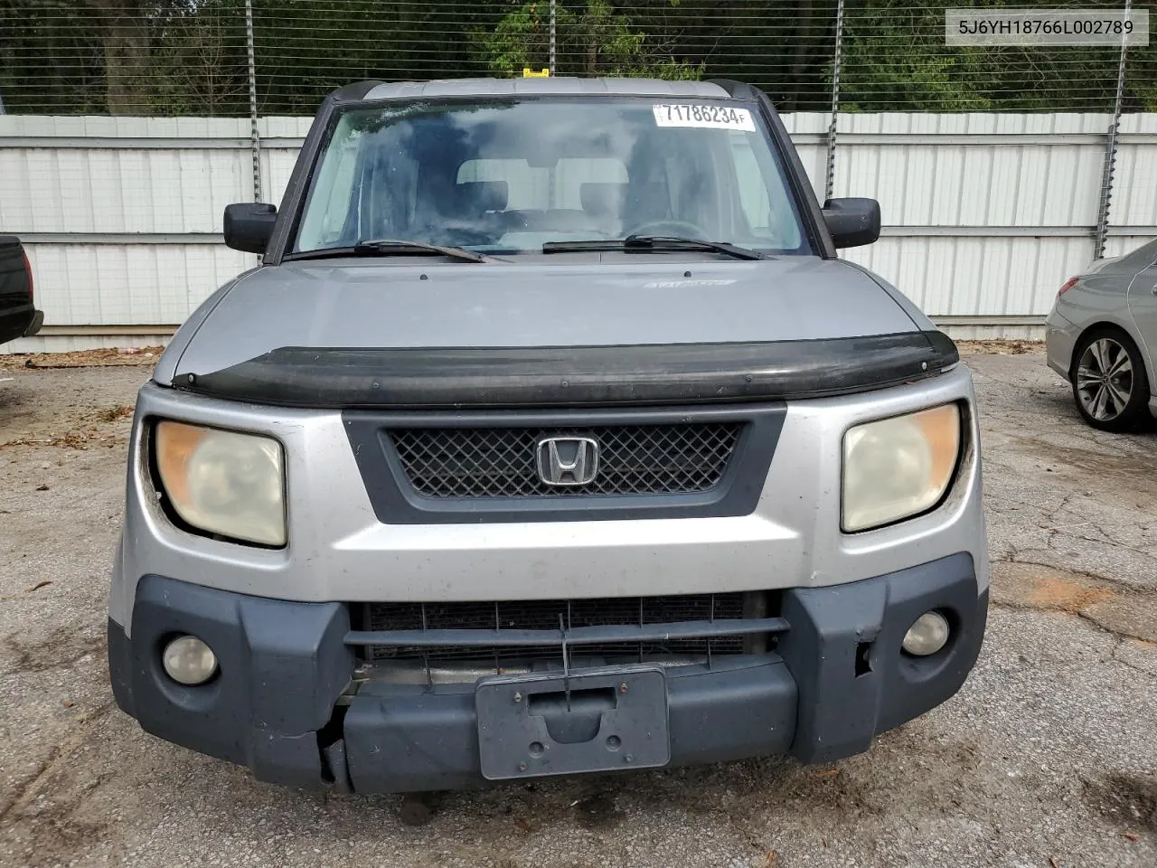 2006 Honda Element Ex VIN: 5J6YH18766L002789 Lot: 71786234