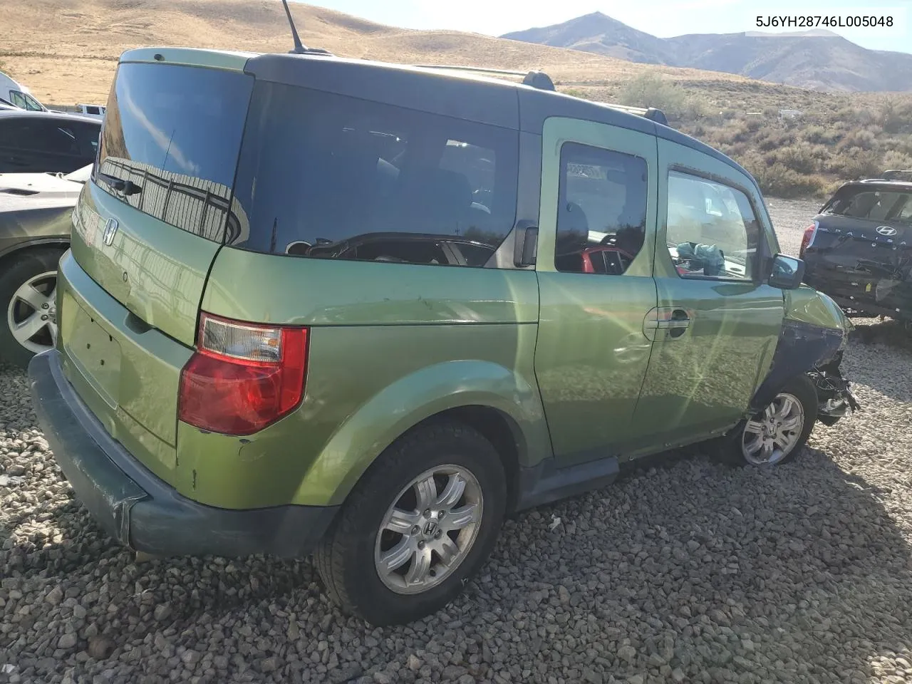 2006 Honda Element Ex VIN: 5J6YH28746L005048 Lot: 72536344