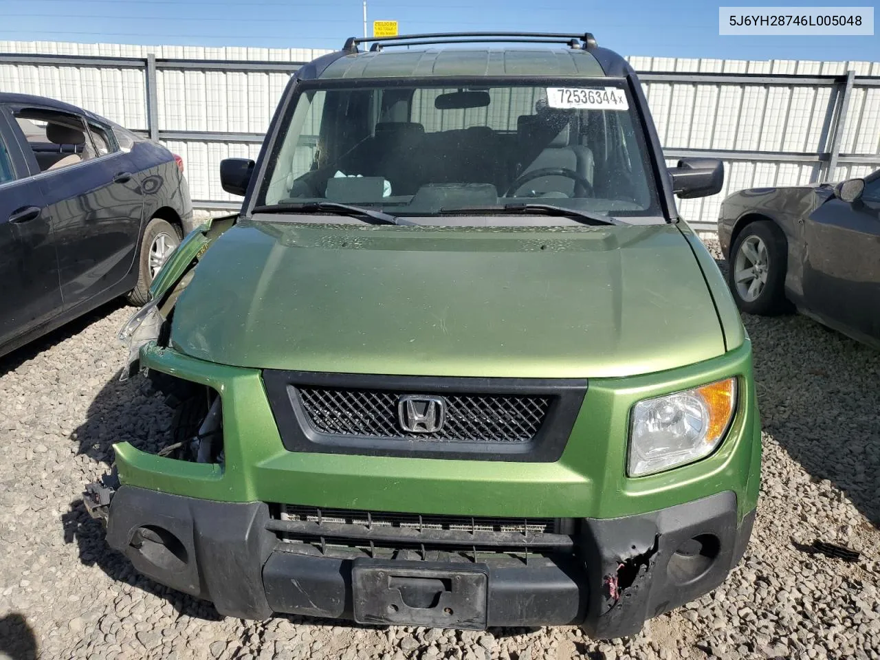 2006 Honda Element Ex VIN: 5J6YH28746L005048 Lot: 72536344