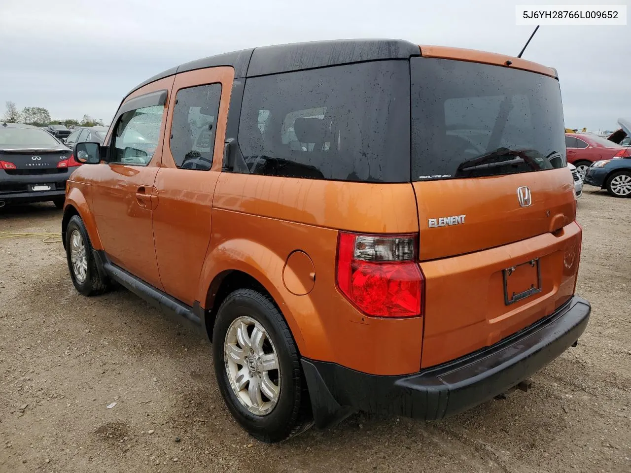 2006 Honda Element Ex VIN: 5J6YH28766L009652 Lot: 72780104