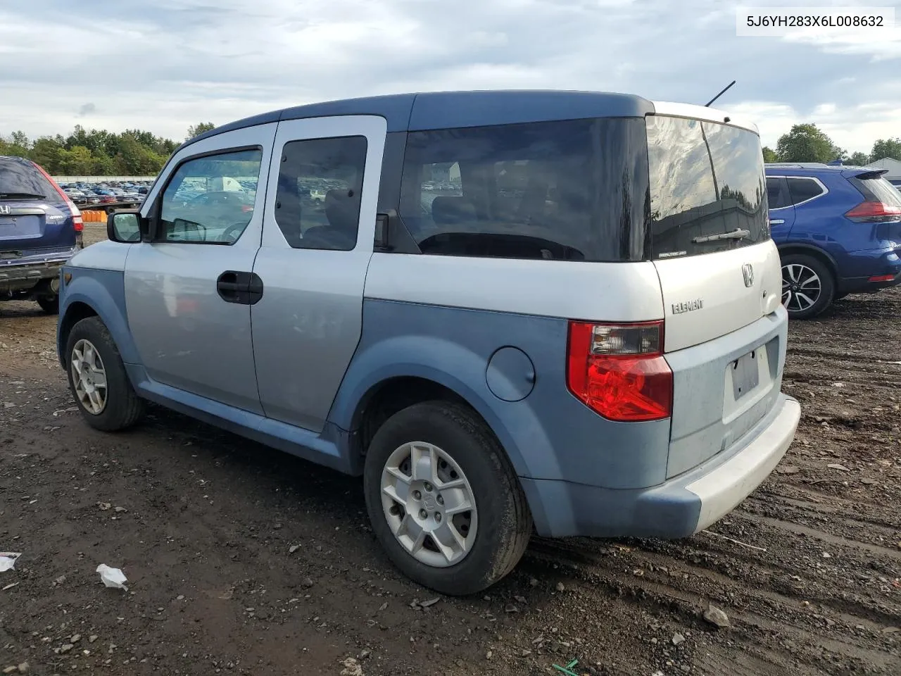 2006 Honda Element Lx VIN: 5J6YH283X6L008632 Lot: 72811334