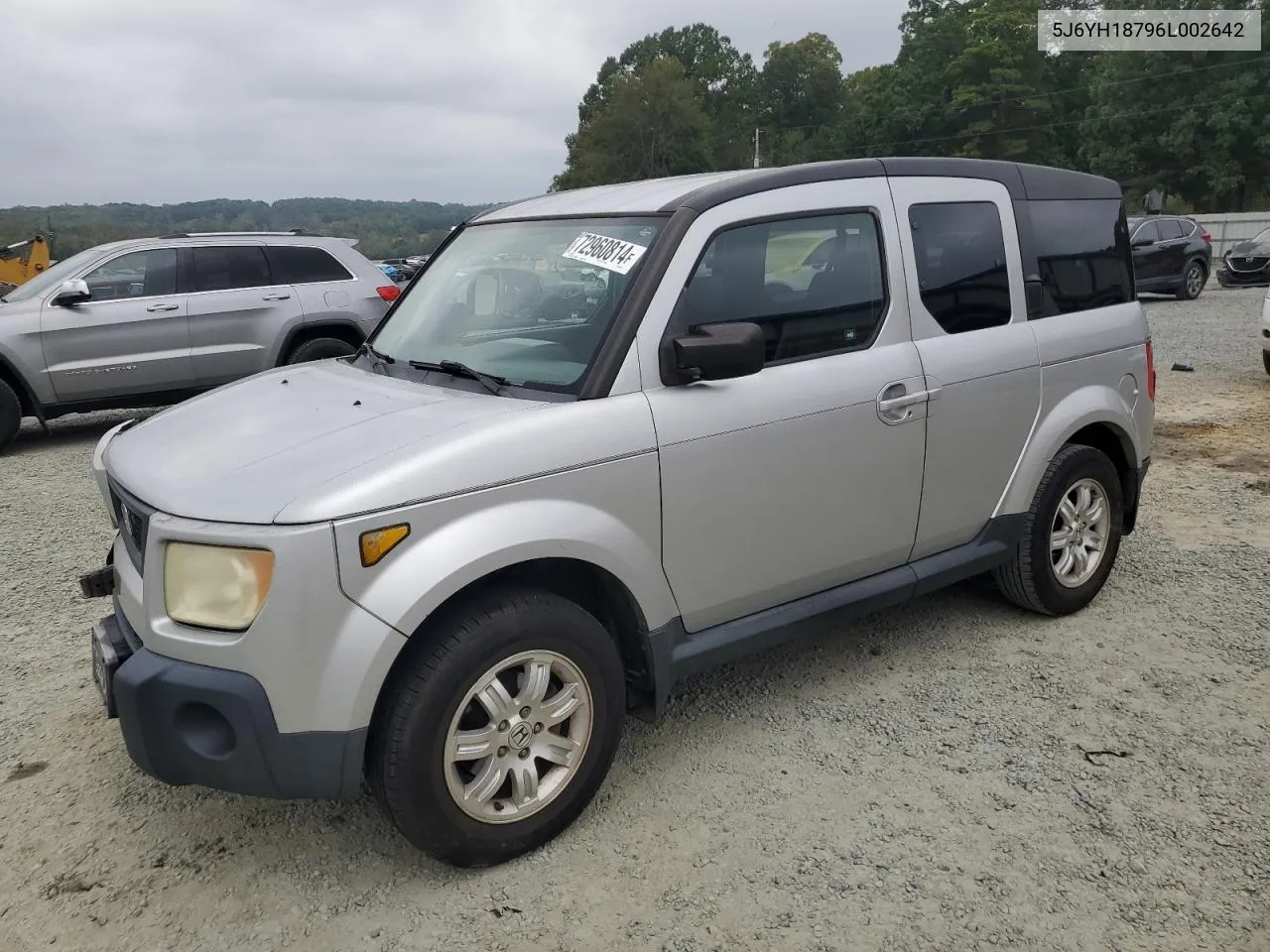 2006 Honda Element Ex VIN: 5J6YH18796L002642 Lot: 72960814