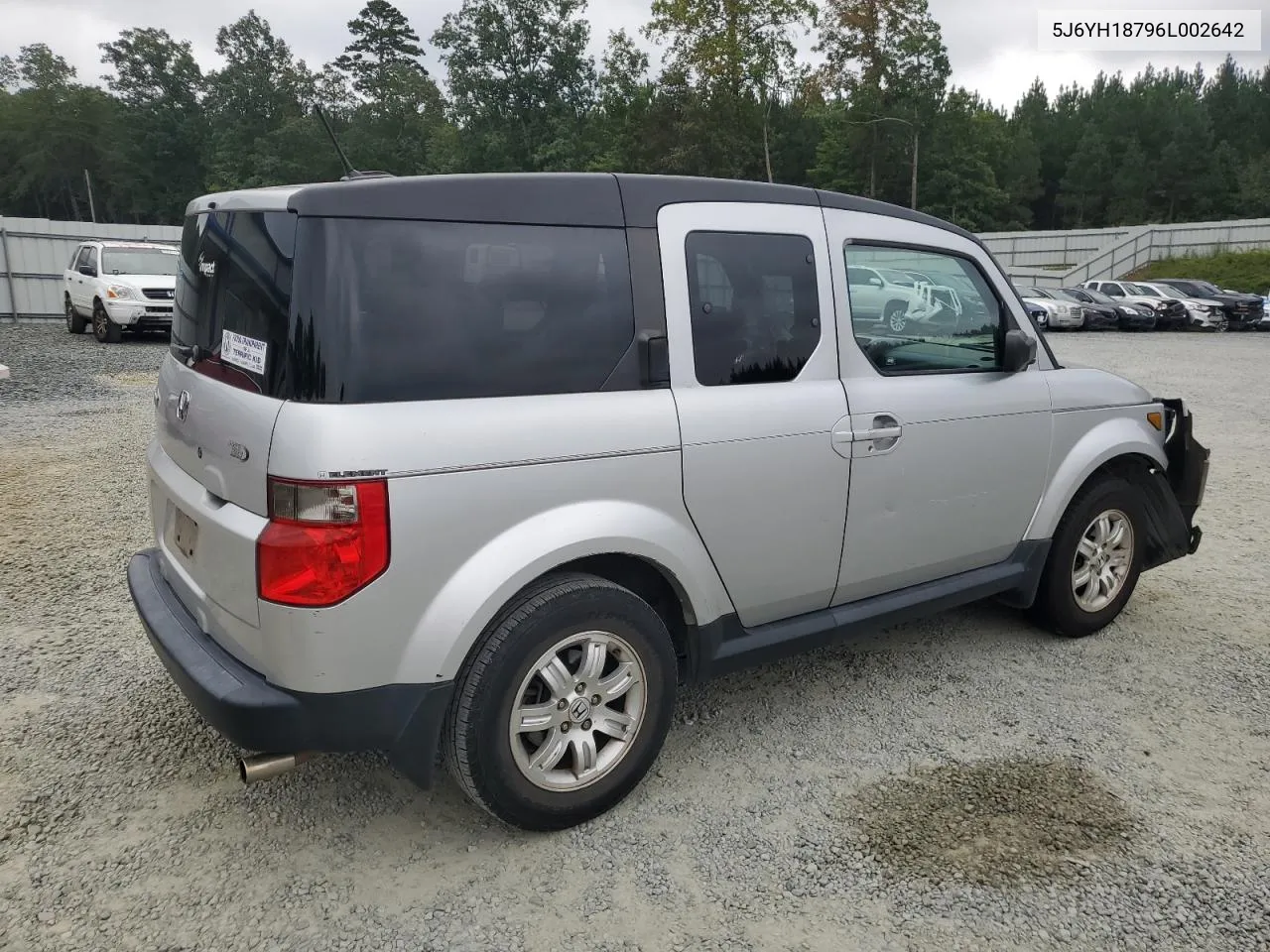 2006 Honda Element Ex VIN: 5J6YH18796L002642 Lot: 72960814