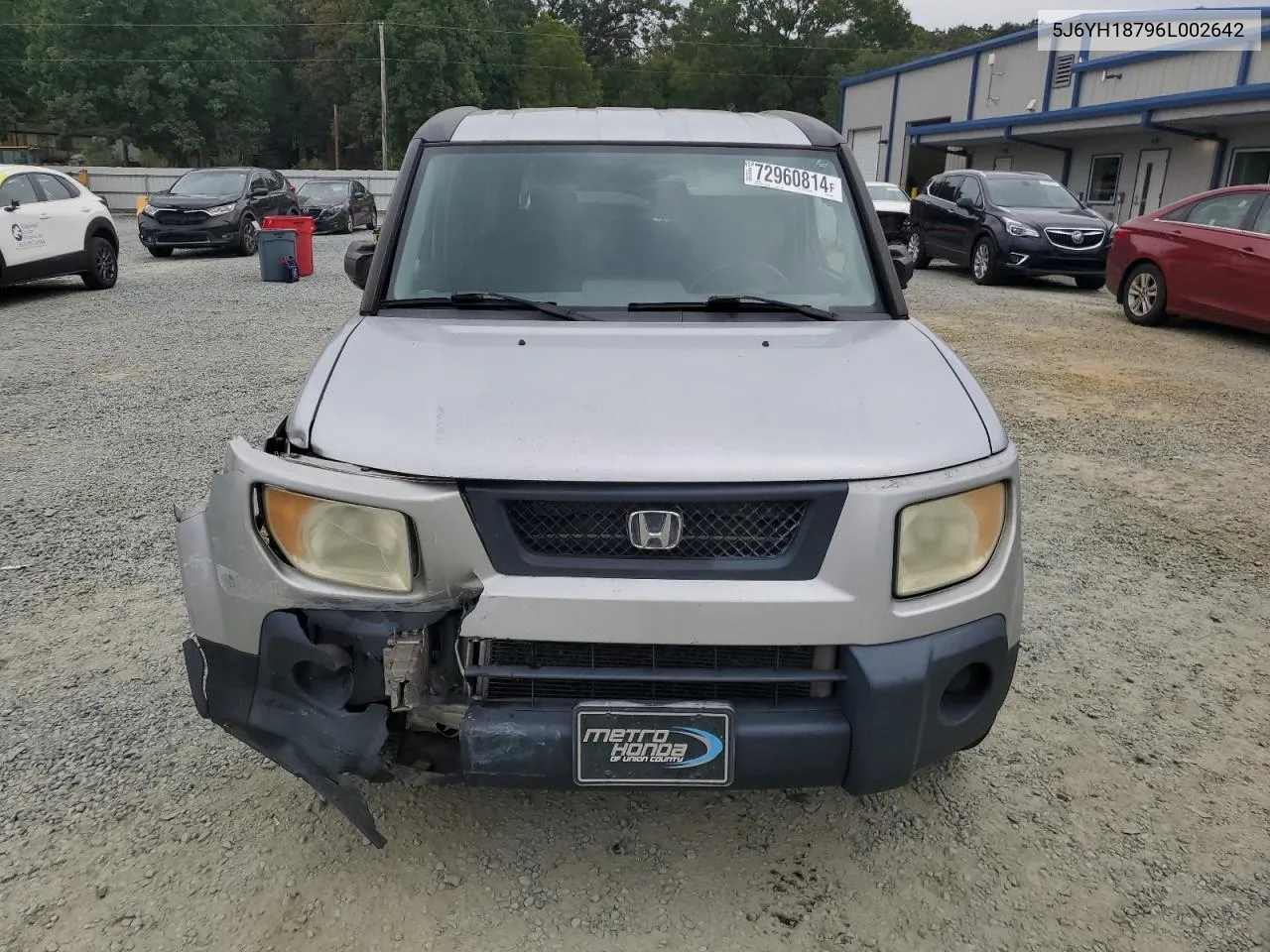 2006 Honda Element Ex VIN: 5J6YH18796L002642 Lot: 72960814