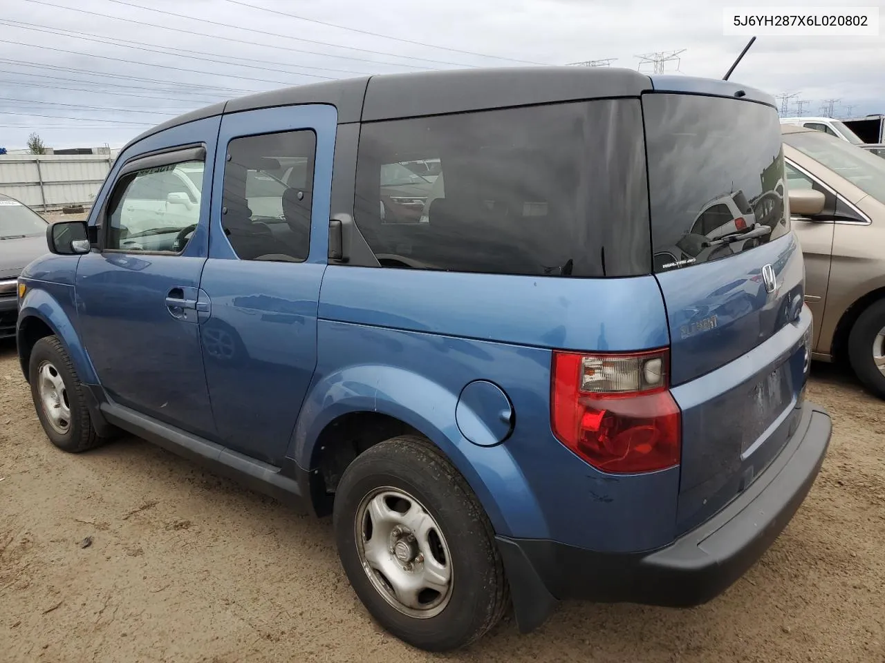 2006 Honda Element Ex VIN: 5J6YH287X6L020802 Lot: 73216814