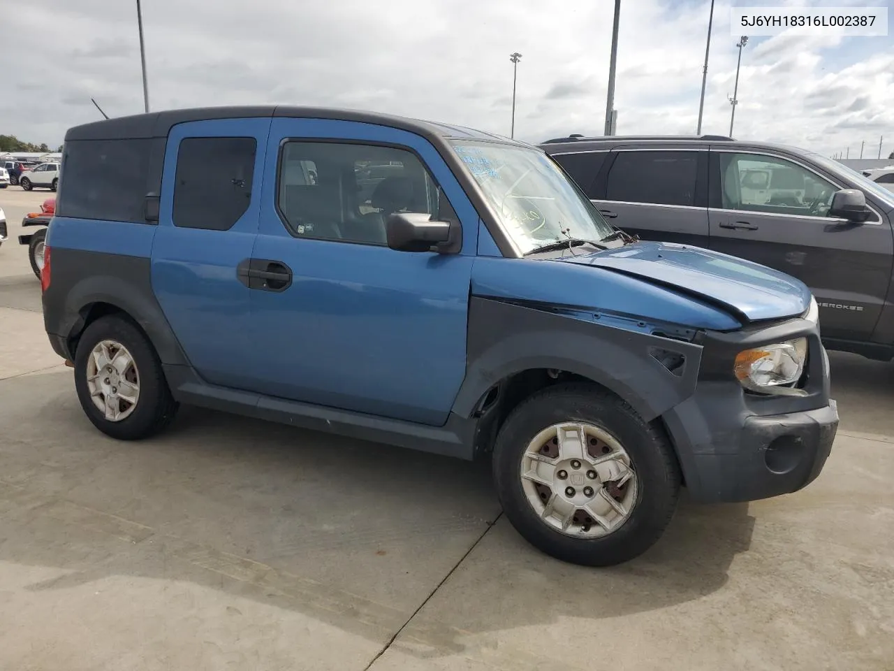 2006 Honda Element Lx VIN: 5J6YH18316L002387 Lot: 73656914