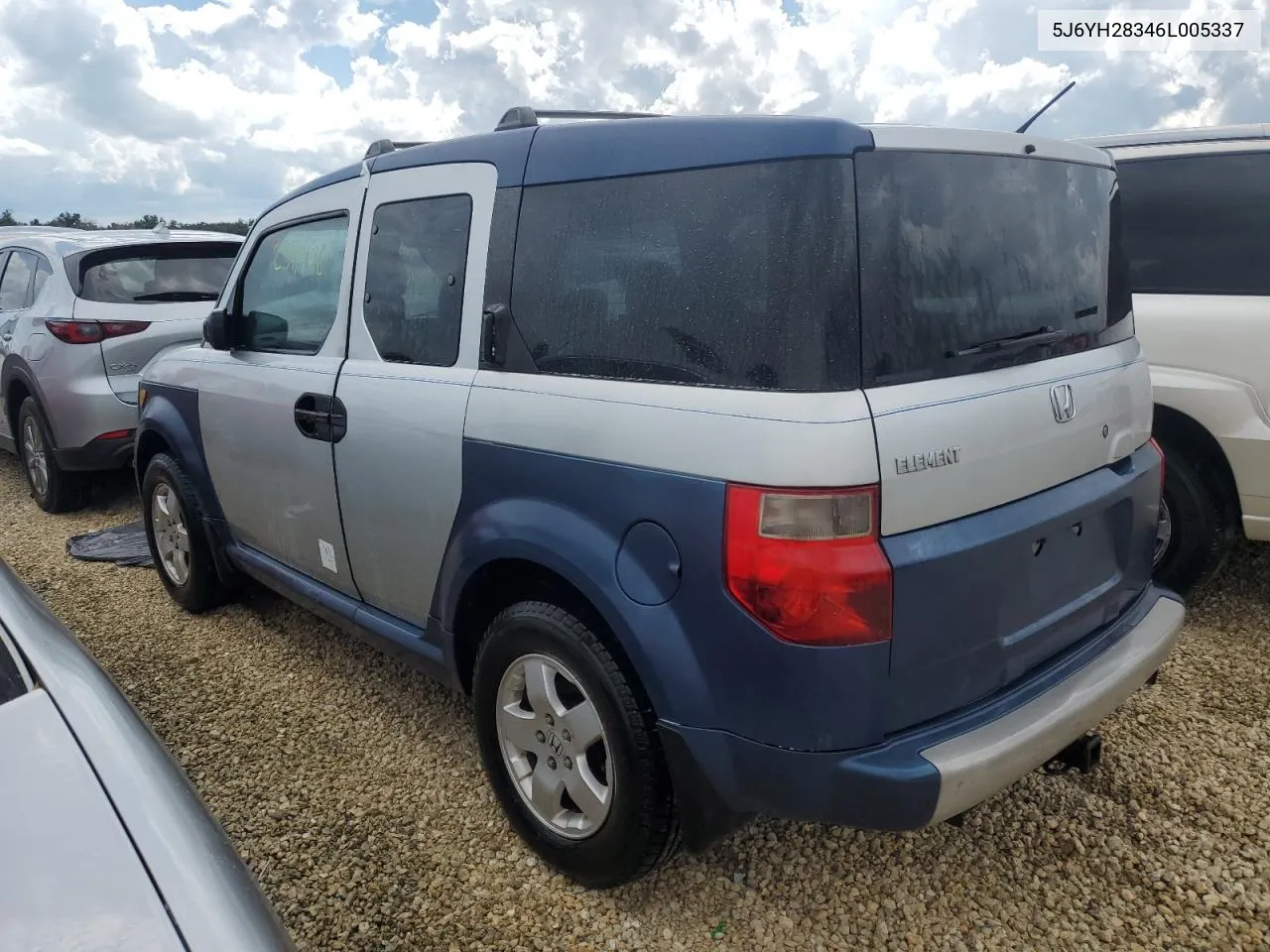 2006 Honda Element Lx VIN: 5J6YH28346L005337 Lot: 74002494