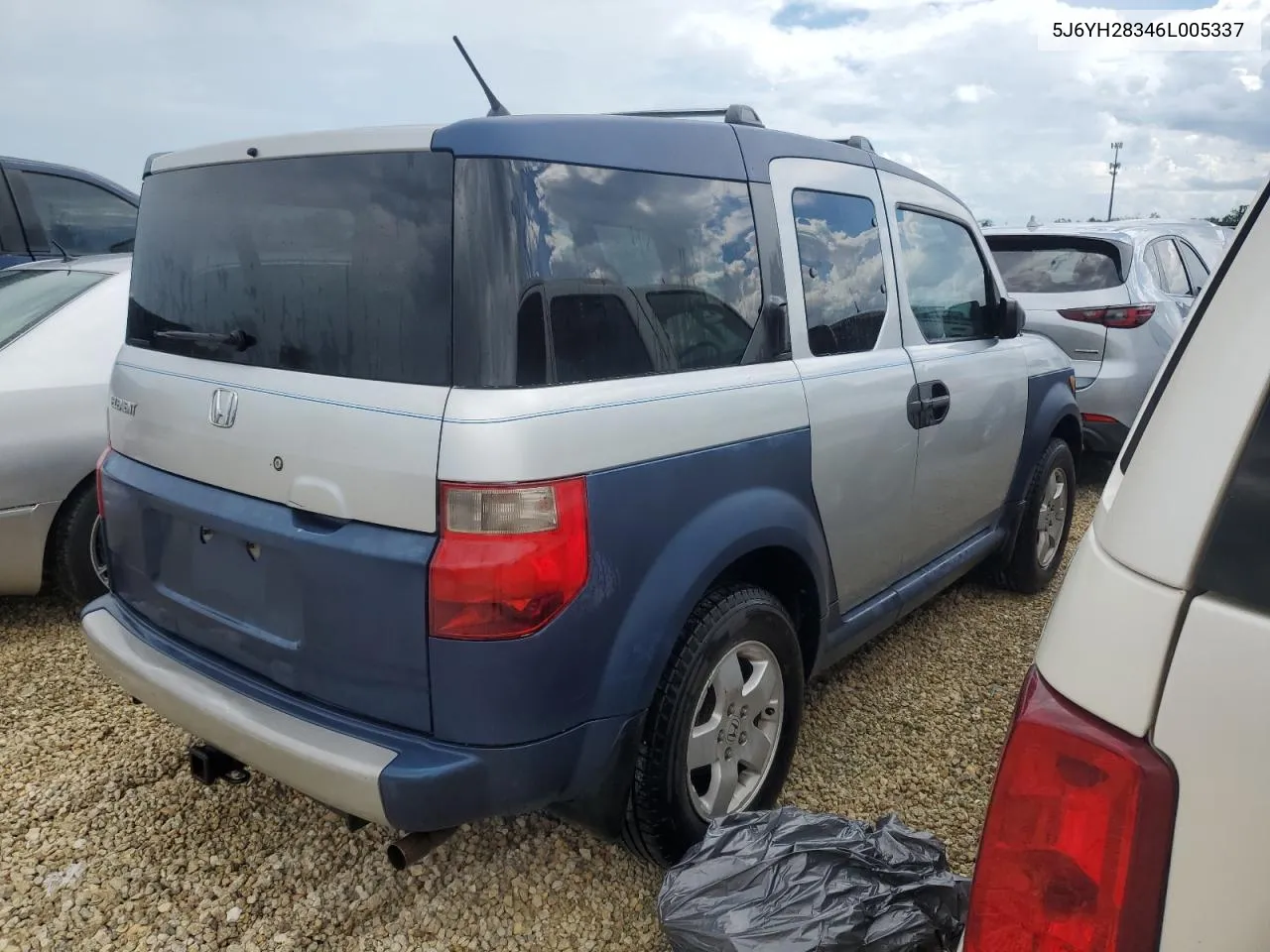 2006 Honda Element Lx VIN: 5J6YH28346L005337 Lot: 74002494