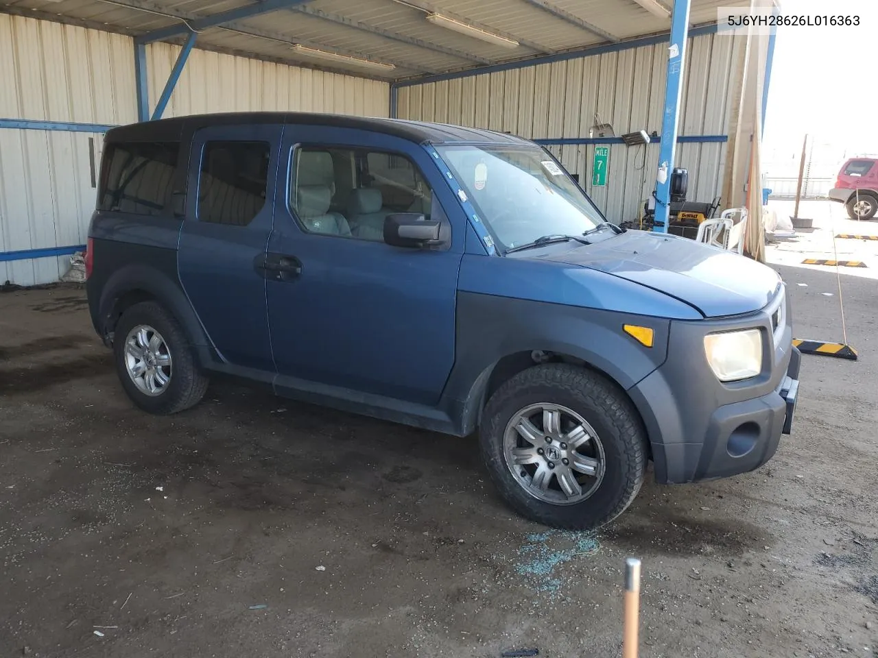 2006 Honda Element Ex VIN: 5J6YH28626L016363 Lot: 74508244