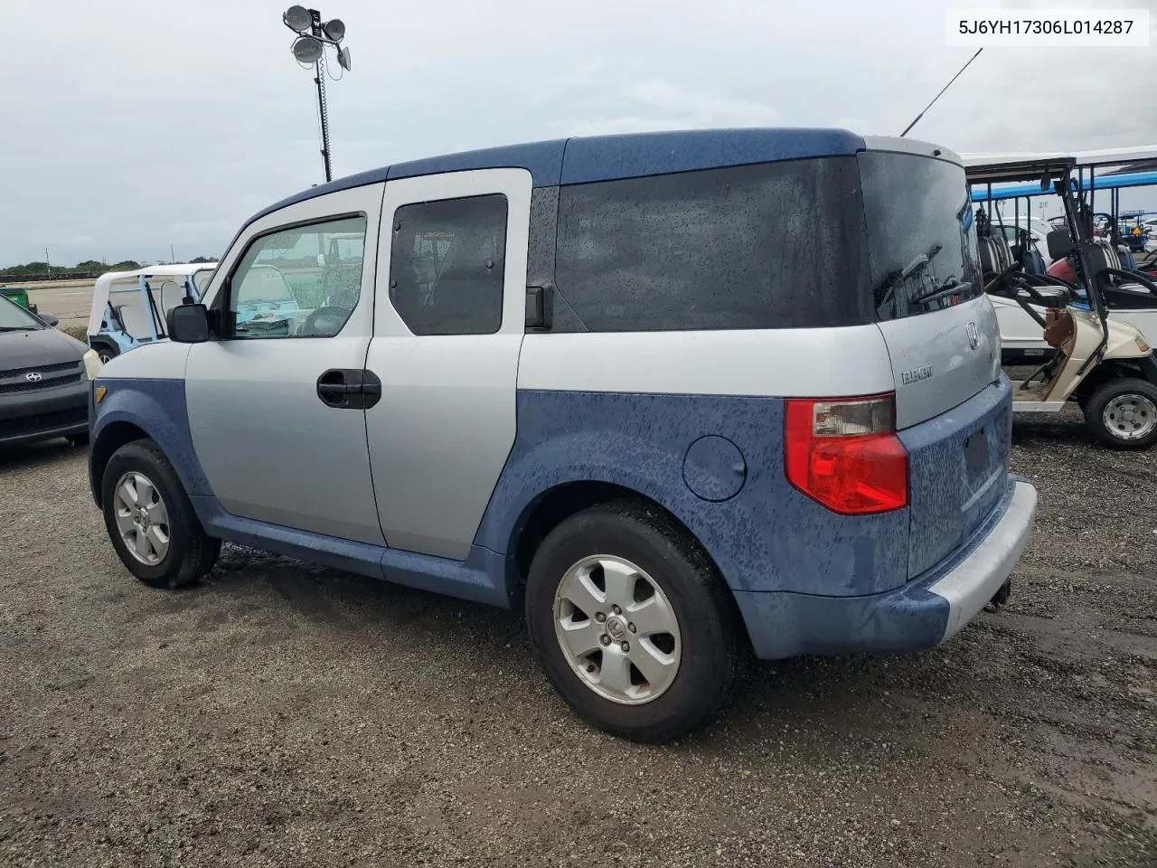 2006 Honda Element Lx VIN: 5J6YH17306L014287 Lot: 74942924