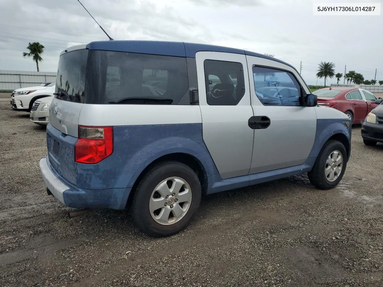 2006 Honda Element Lx VIN: 5J6YH17306L014287 Lot: 74942924