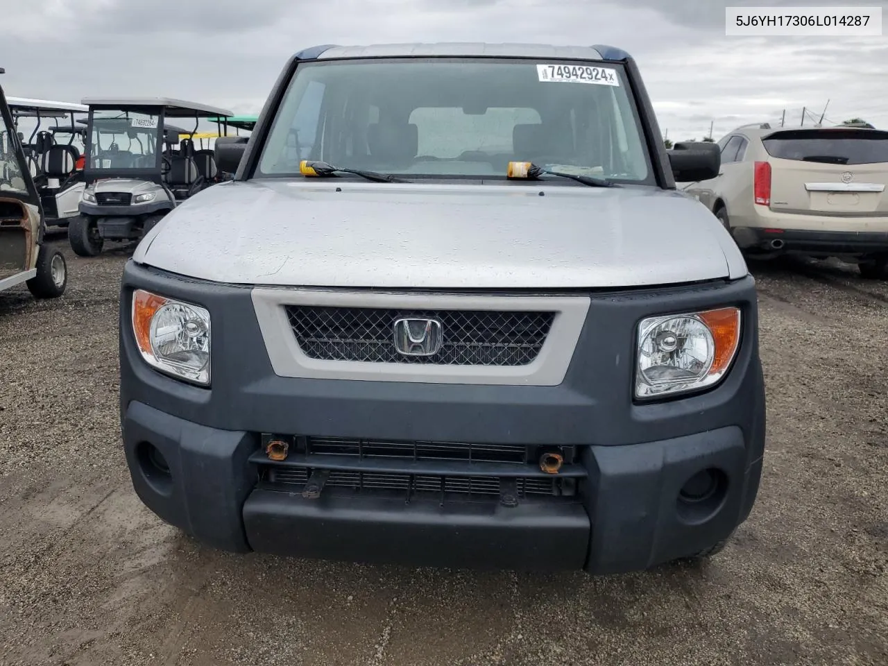 2006 Honda Element Lx VIN: 5J6YH17306L014287 Lot: 74942924