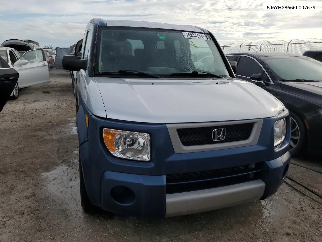 2006 Honda Element Ex VIN: 5J6YH28666L007679 Lot: 74944714