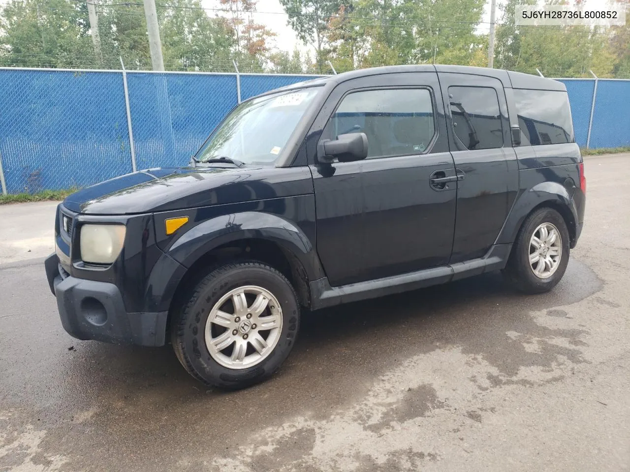 2006 Honda Element Ex VIN: 5J6YH28736L800852 Lot: 75007674