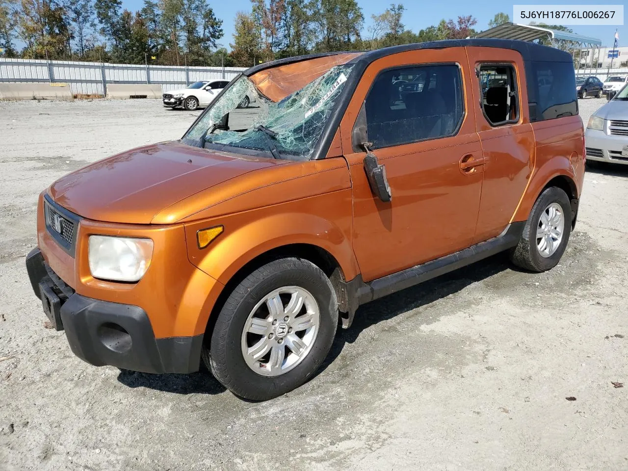 5J6YH18776L006267 2006 Honda Element Ex