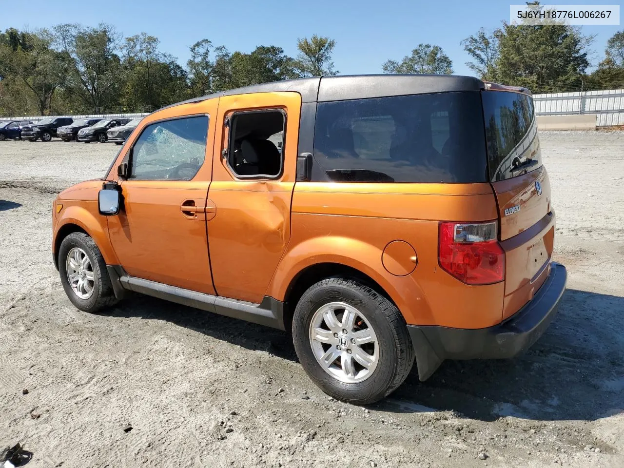 5J6YH18776L006267 2006 Honda Element Ex