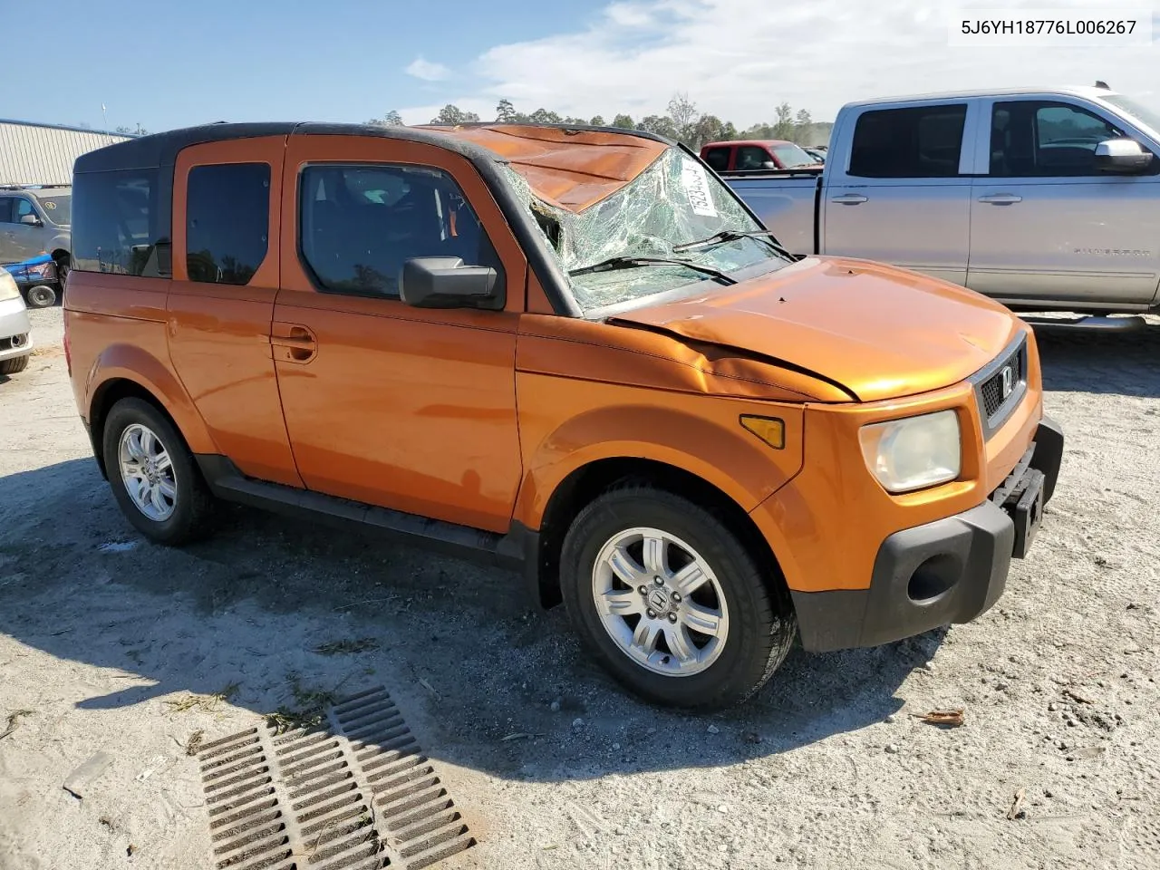 2006 Honda Element Ex VIN: 5J6YH18776L006267 Lot: 75234384