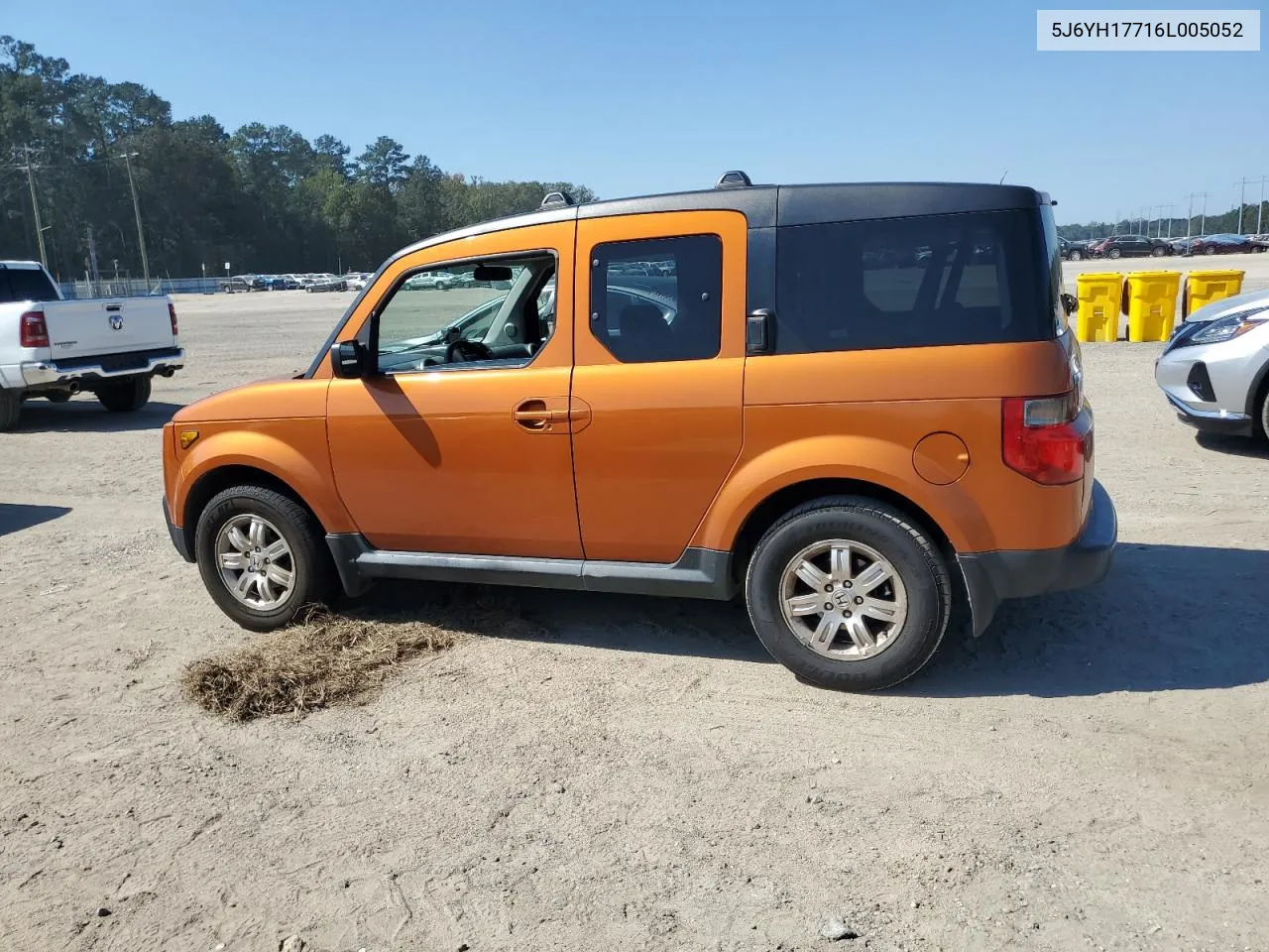 2006 Honda Element Ex VIN: 5J6YH17716L005052 Lot: 75533334