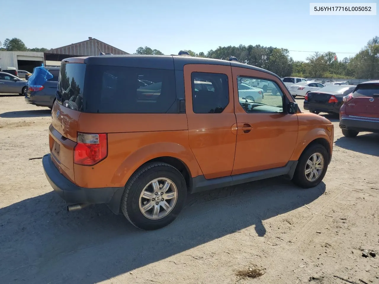 2006 Honda Element Ex VIN: 5J6YH17716L005052 Lot: 75533334