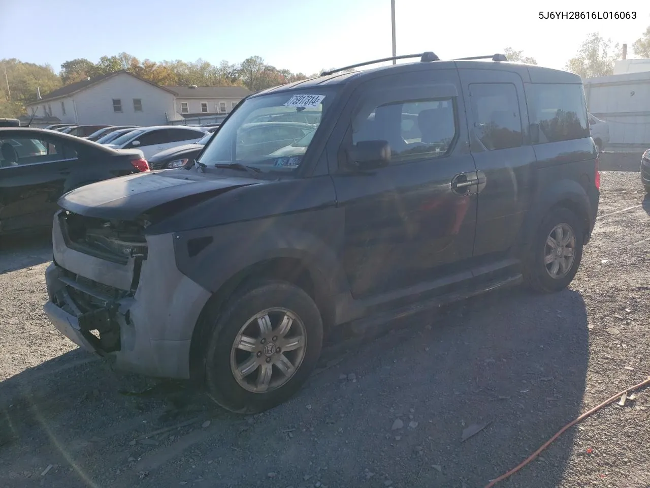 2006 Honda Element Ex VIN: 5J6YH28616L016063 Lot: 75917314