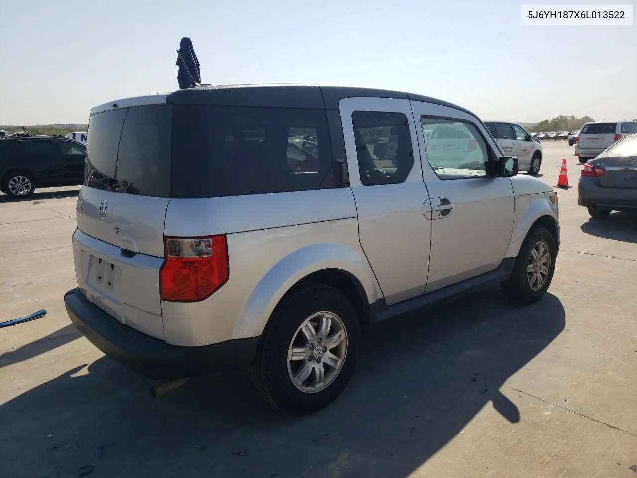 2006 Honda Element Ex VIN: 5J6YH187X6L013522 Lot: 75928514