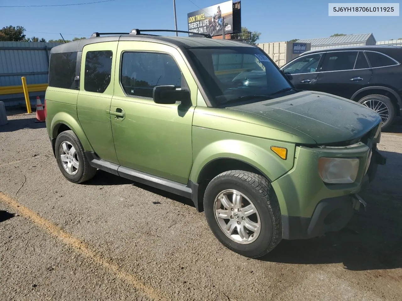 2006 Honda Element Ex VIN: 5J6YH18706L011925 Lot: 76139674