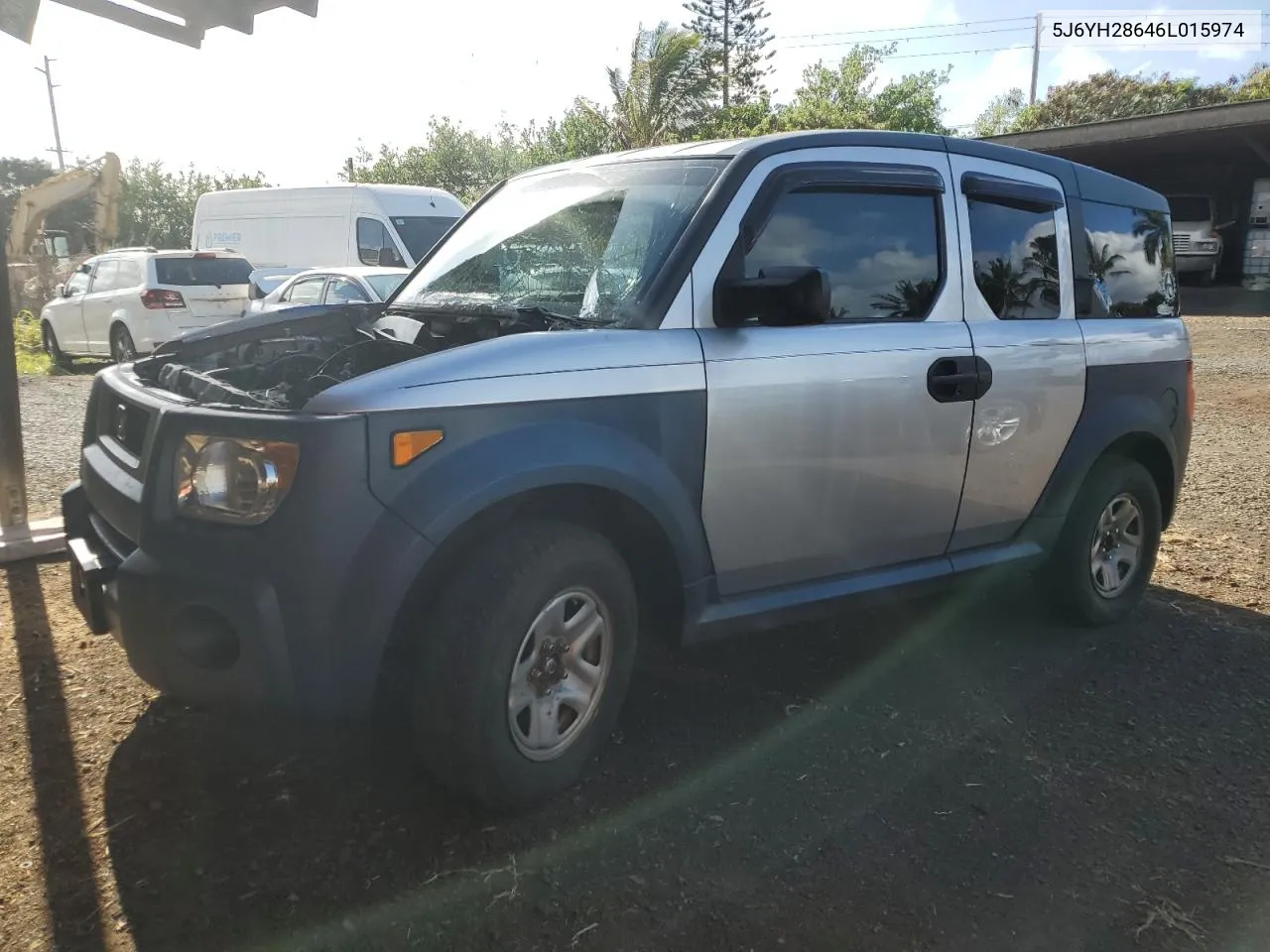 2006 Honda Element Ex VIN: 5J6YH28646L015974 Lot: 76569384