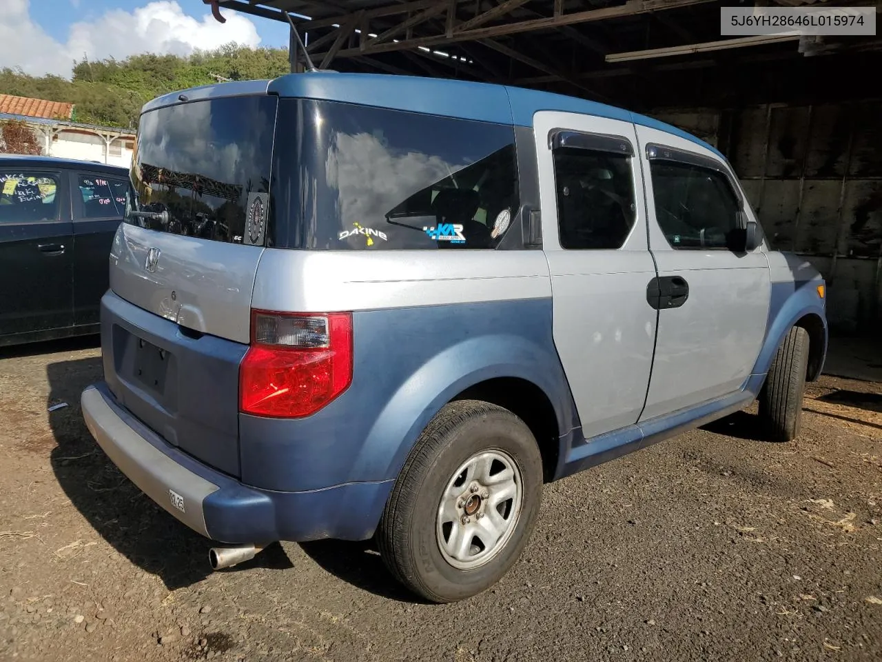 2006 Honda Element Ex VIN: 5J6YH28646L015974 Lot: 76569384