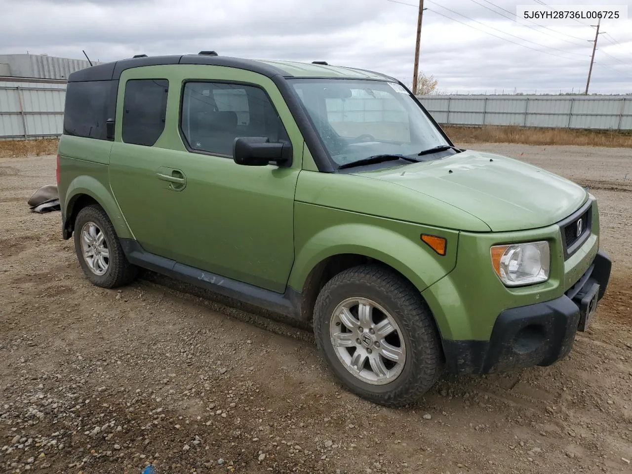 5J6YH28736L006725 2006 Honda Element Ex