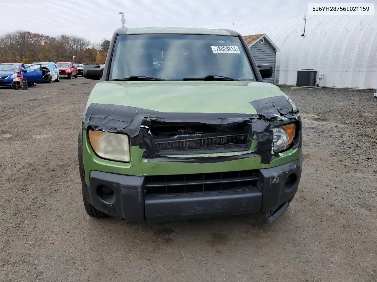 2006 Honda Element Ex VIN: 5J6YH28756L021159 Lot: 78028814