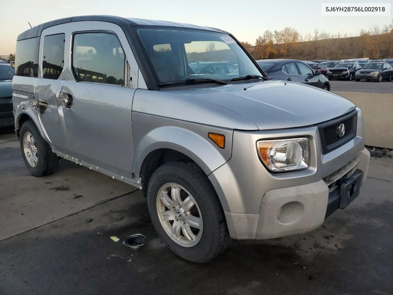 2006 Honda Element Ex VIN: 5J6YH28756L002918 Lot: 78477944