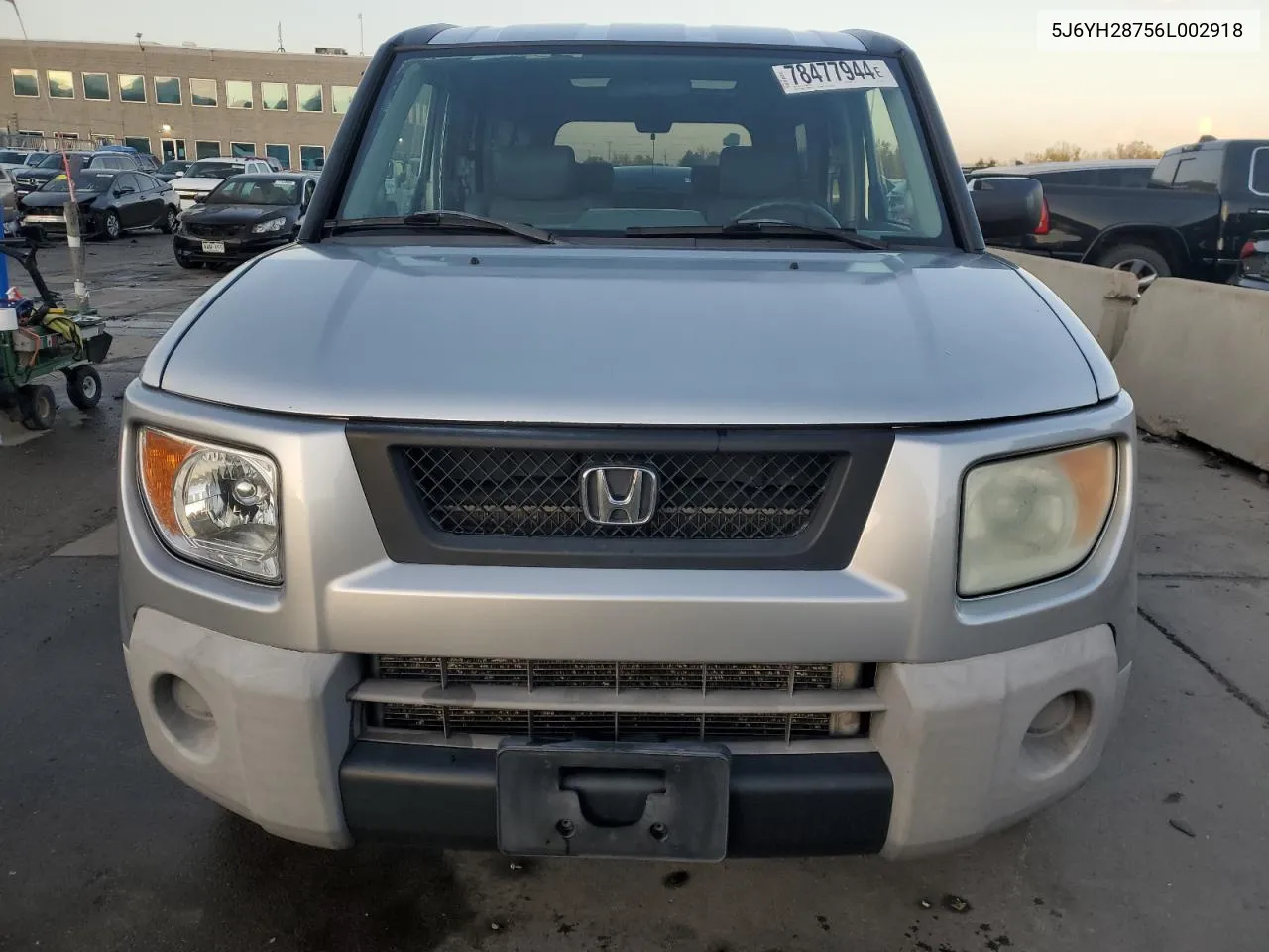 2006 Honda Element Ex VIN: 5J6YH28756L002918 Lot: 78477944