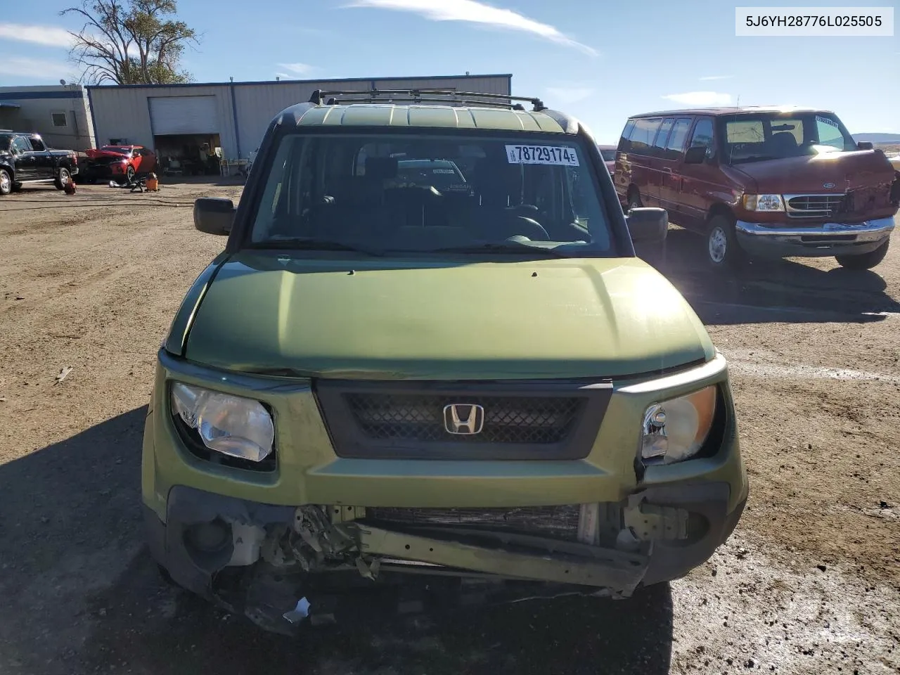 2006 Honda Element Ex VIN: 5J6YH28776L025505 Lot: 78729174