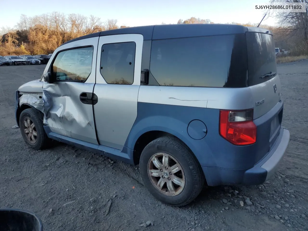 2006 Honda Element Ex VIN: 5J6YH28686L011832 Lot: 79066564