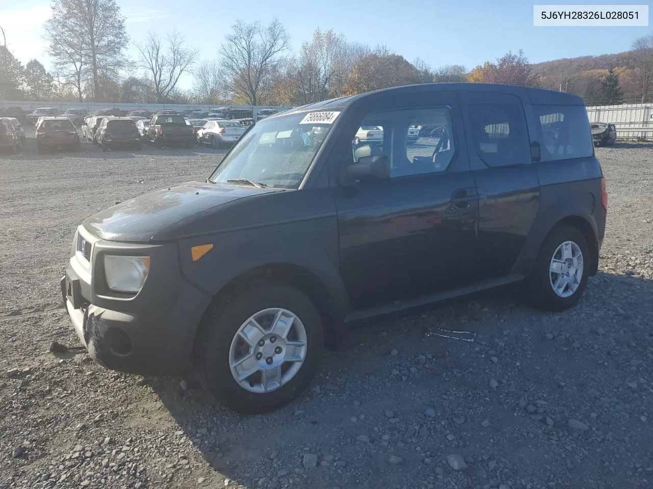 2006 Honda Element Lx VIN: 5J6YH28326L028051 Lot: 79866084