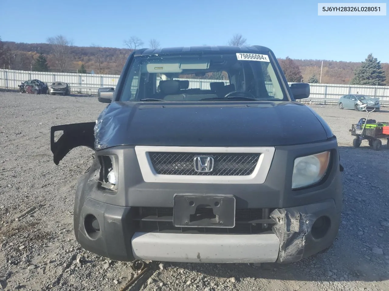 2006 Honda Element Lx VIN: 5J6YH28326L028051 Lot: 79866084