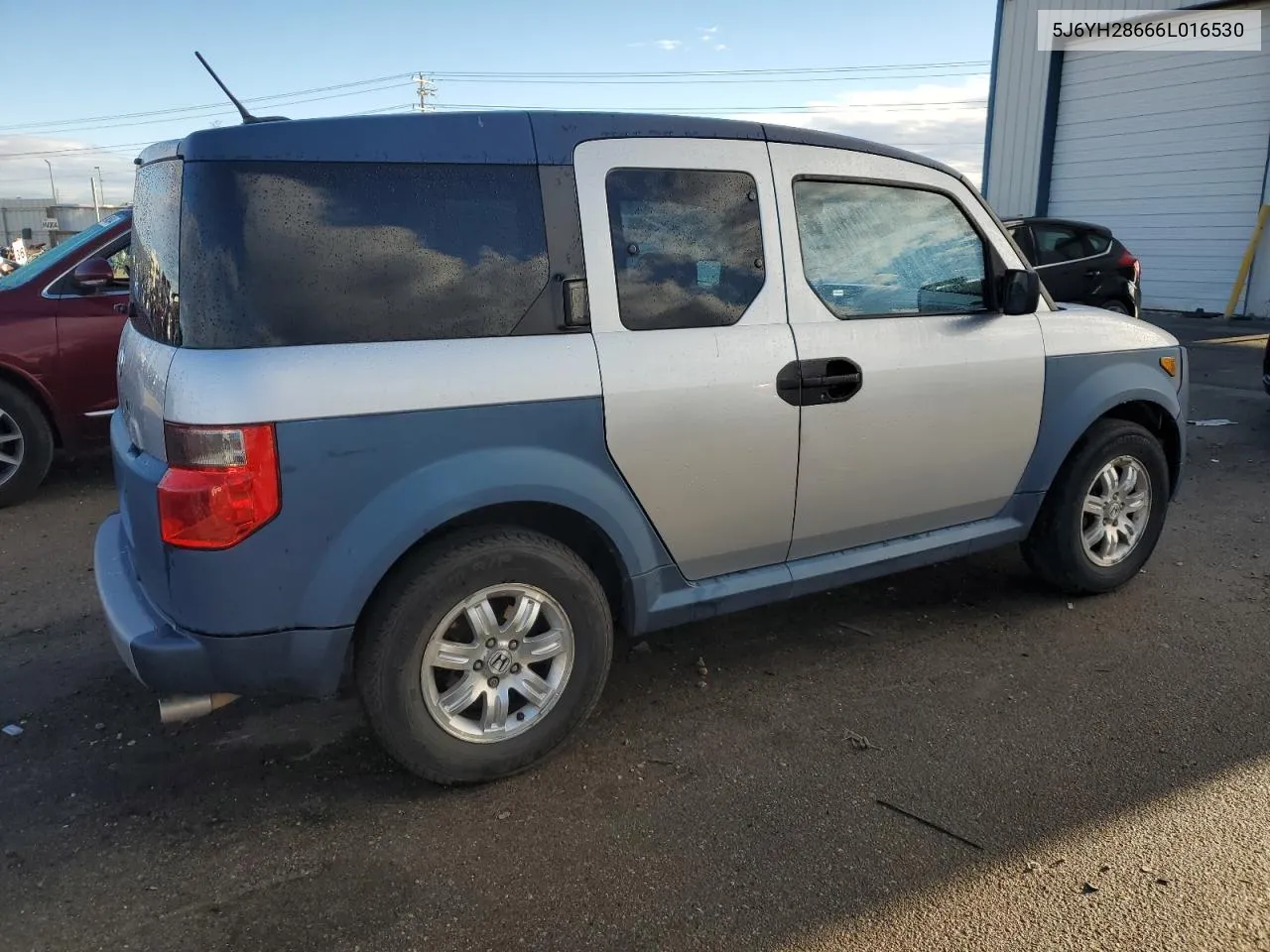 5J6YH28666L016530 2006 Honda Element Ex