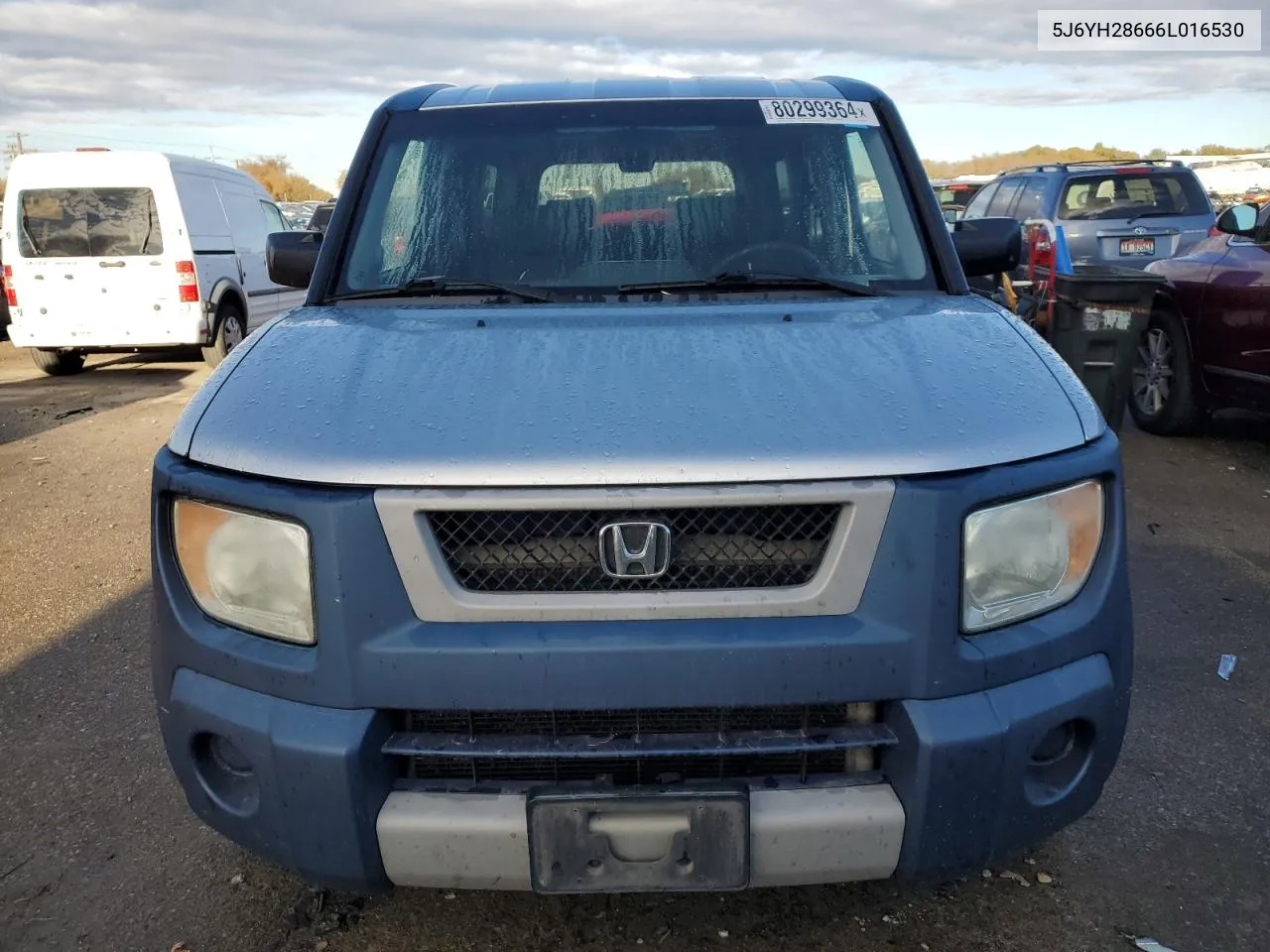 5J6YH28666L016530 2006 Honda Element Ex