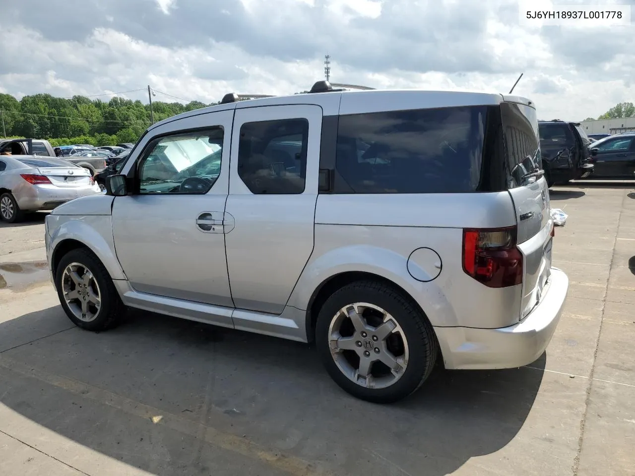 2007 Honda Element Sc VIN: 5J6YH18937L001778 Lot: 53965094