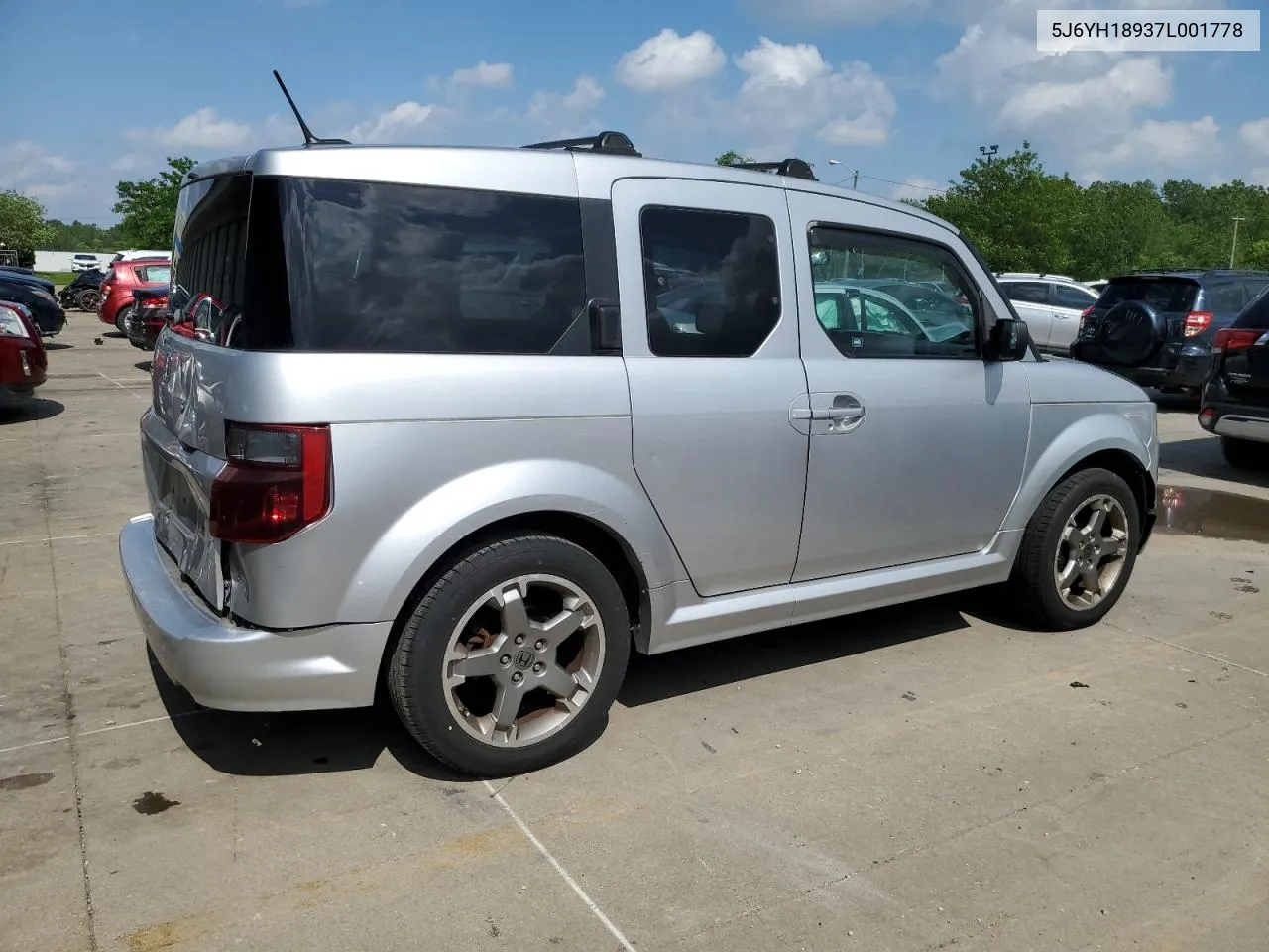 2007 Honda Element Sc VIN: 5J6YH18937L001778 Lot: 53965094