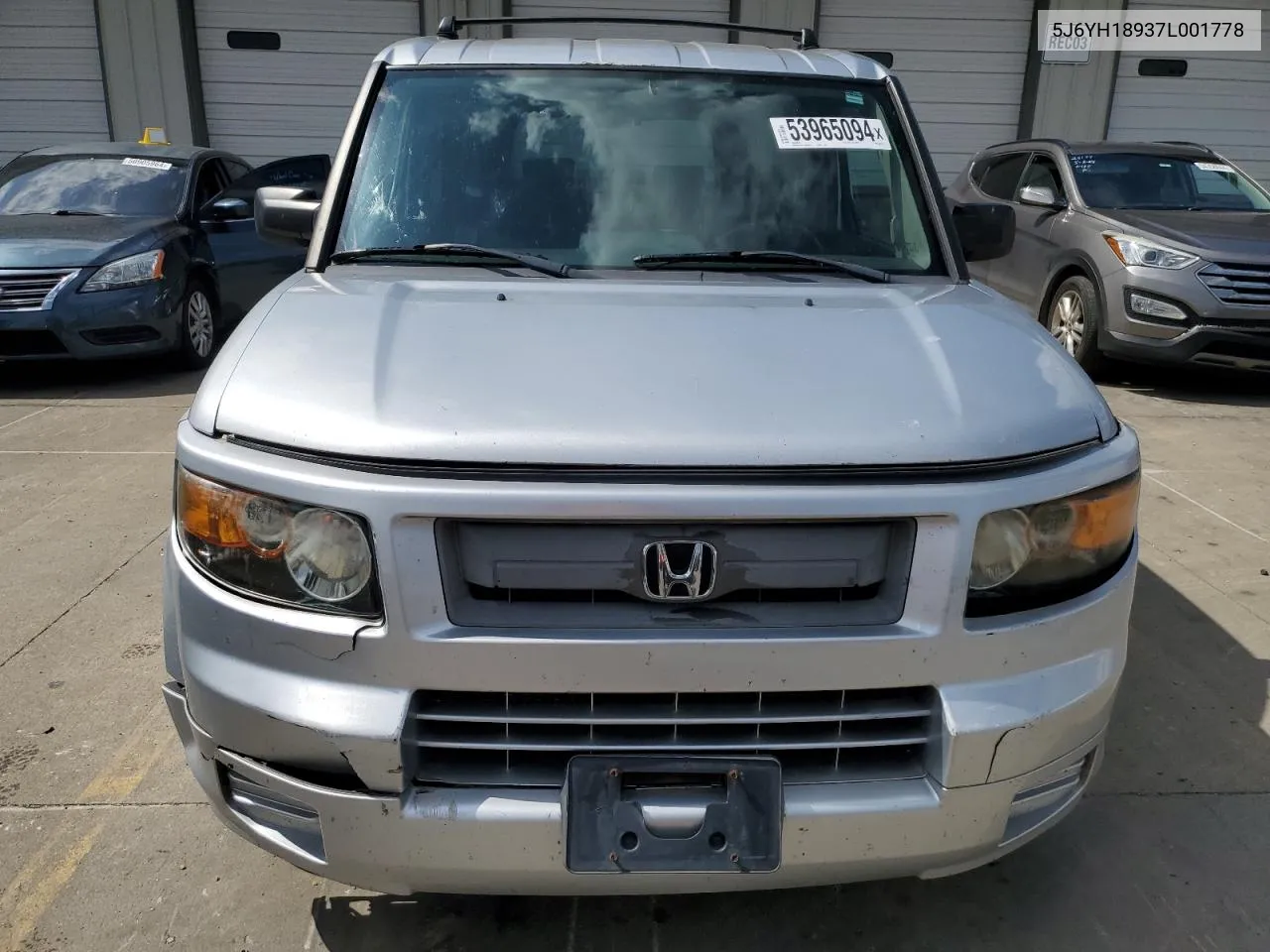 2007 Honda Element Sc VIN: 5J6YH18937L001778 Lot: 53965094