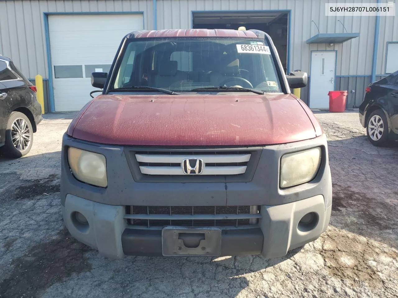 2007 Honda Element Ex VIN: 5J6YH28707L006151 Lot: 68361344