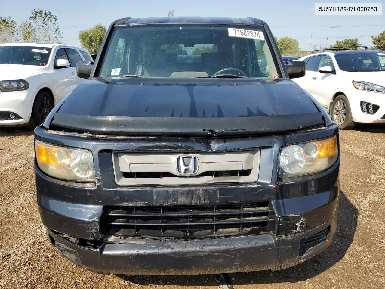 2007 Honda Element Sc VIN: 5J6YH18947L000753 Lot: 71602874