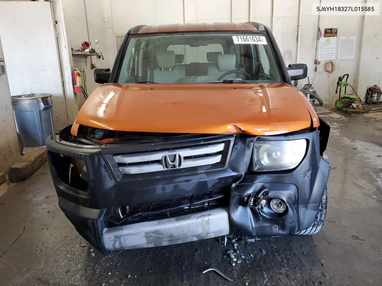 2007 Honda Element Lx VIN: 5J6YH18327L015585 Lot: 71661634