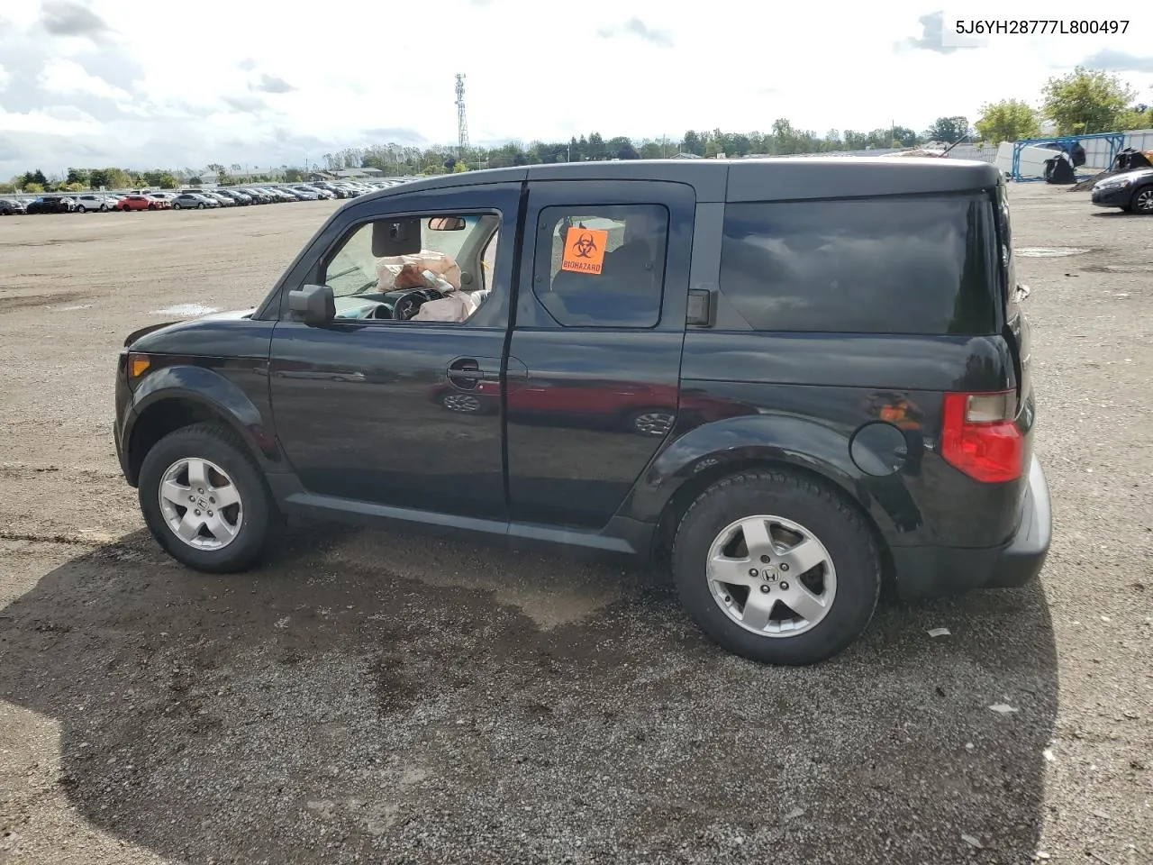 2007 Honda Element Ex VIN: 5J6YH28777L800497 Lot: 72812094